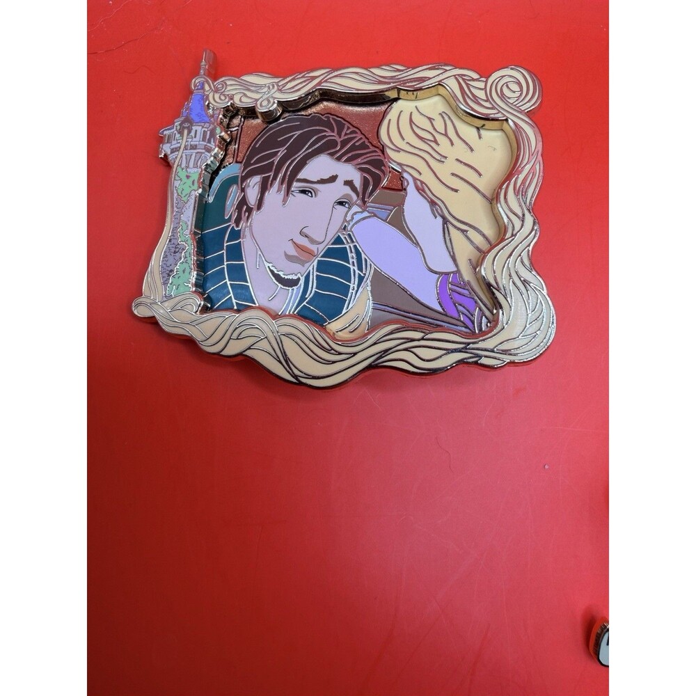 Disney DEC 2025 Tangled 15th Anniversary Rapunzel Flynn Smolder LE 250 Pin